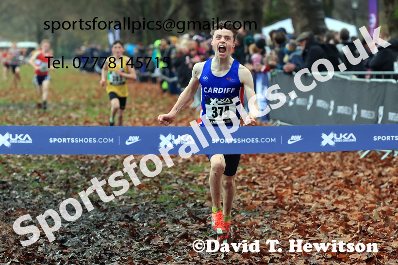 Boys Under-13s 2025 Liverpool Cross Challenge, Sefton Park, Saturday, November 22th. Photo: David T. Hewitson/Sports for All Pics